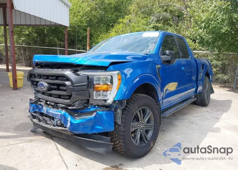 2021 Ford F-150 Xlt z USA, uszkodzony, nr VIN 1FTEX1CP4MFB55492